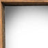 10" x 10" Gray Solid Wood Hanging Picture Frame