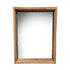 10" x 10" Gray Solid Wood Hanging Picture Frame
