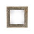 10" x 10" Gray Solid Wood Hanging Picture Frame