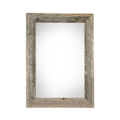 10" x 20" Gray Solid Wood Hanging Picture Frame