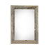 10" x 20" Gray Solid Wood Hanging Picture Frame