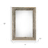 10" x 20" Gray Solid Wood Hanging Picture Frame