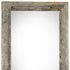 12" x 24" Gray Solid Wood Hanging Picture Frame