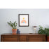 20" x 24" Black Solid Wood Hanging Picture Frame