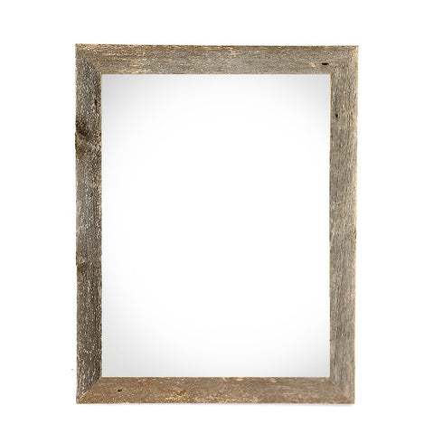 20" x 28" Gray Solid Wood Hanging Picture Frame