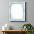 24" x 30" Blue Solid Wood Hanging Picture Frame
