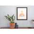 4" x 4" Black Solid Wood Tabletop Picture Frame