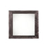 4" x 4" Black Solid Wood Tabletop Picture Frame