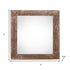 4" x 4" Espresso Solid Wood Tabletop Picture Frame