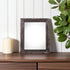 4" x 6" Black Solid Wood Tabletop Picture Frame