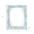 4" x 6" Blue Solid Wood Tabletop Picture Frame
