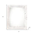 8" x 10" White Solid Wood Tabletop Picture Frame