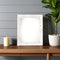 8" x 10" White Solid Wood Tabletop Picture Frame