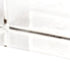 8" Clear Crystal Clear Square Table Vase