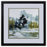 Reflections Watercolor Abstract Framed Art
