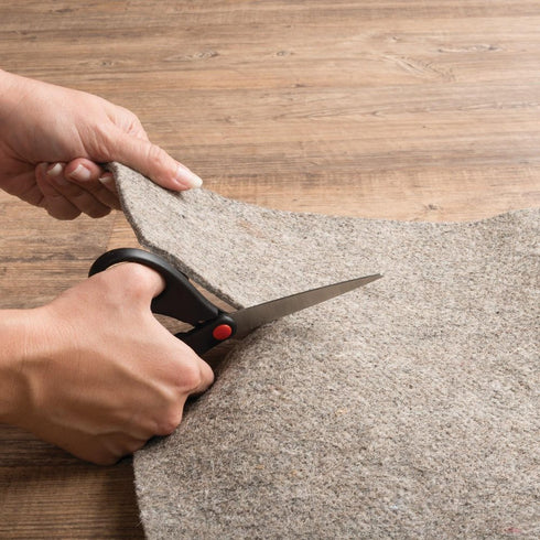 2' x 4' Gray Non Slip Rug Pad