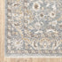8' X 11' Blue And Ivory Oriental Distressed Area Rug