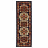 8' X 11' Blue And Red Medallion Area Rug