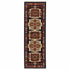 8' X 11' Blue And Red Medallion Area Rug