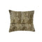 Set of Two 18" Taupe Sheepskin Throw Pillows