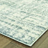 8' X 11' Ivory And Gray Abstract Strokes Area Rug