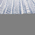 5' X 8' Navy Blue Decorative Stripes Area Rug