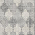 2' X 3' Gray Distressed Trellis Pattern Scatter Rug