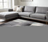 8' X 11' Gray Modern Geometric Area Rug