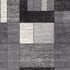 8' X 11' Gray Distressed Geometric Area Rug