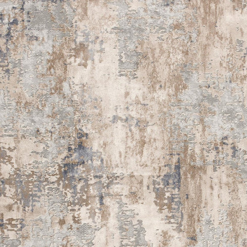 8' X 10' Beige Abstract Dhurrie Area Rug