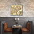 Vintage 1718 Map Of New France Unframed Print Wall Art