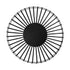 Set of Two Black Metal Decorative Bowl