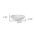 4" Off White Ceramic Tabletop Sculpture