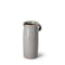 9" Gray Cylinder Ceramic Urns Jars