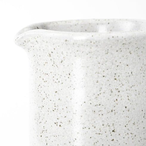 9" Gray Cylinder Ceramic Urns Jars
