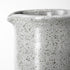 12" Gray Cylinder Ceramic Urns Jars
