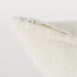 Off White Pillow Cover With Ash Gray Stripes