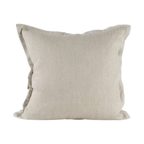 Cream Bordered Pillow Cover