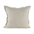 Cream Bordered Pillow Cover