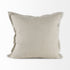 Cream Bordered Pillow Cover