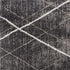 8' X 11' Gray Modern Distressed Lines Area Rug