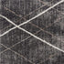 8' X 11' Gray Modern Distressed Lines Area Rug