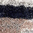8' X 11' Gray And Black Strokes Area Rug