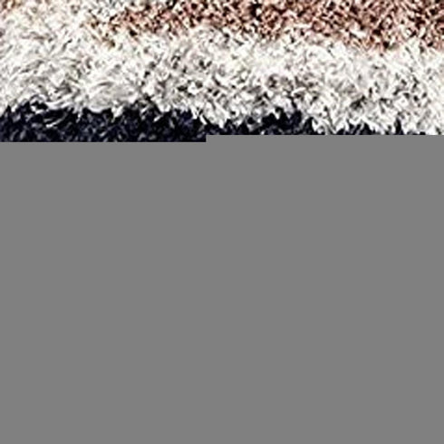 8' X 11' Gray And Black Strokes Area Rug