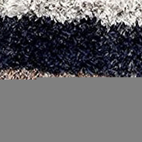 8' X 11' Gray And Black Strokes Area Rug