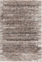 5' X 8' Ivory And Brown Retro Mod Area Rug