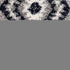 8' X 11' Gray And Navy Boho Chic Area Rug