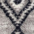 8' X 11' Gray And Navy Boho Chic Area Rug