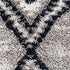 8' X 11' Gray And Navy Boho Chic Area Rug