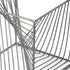 8" Silver Metal Cube Tabletop Sculpture